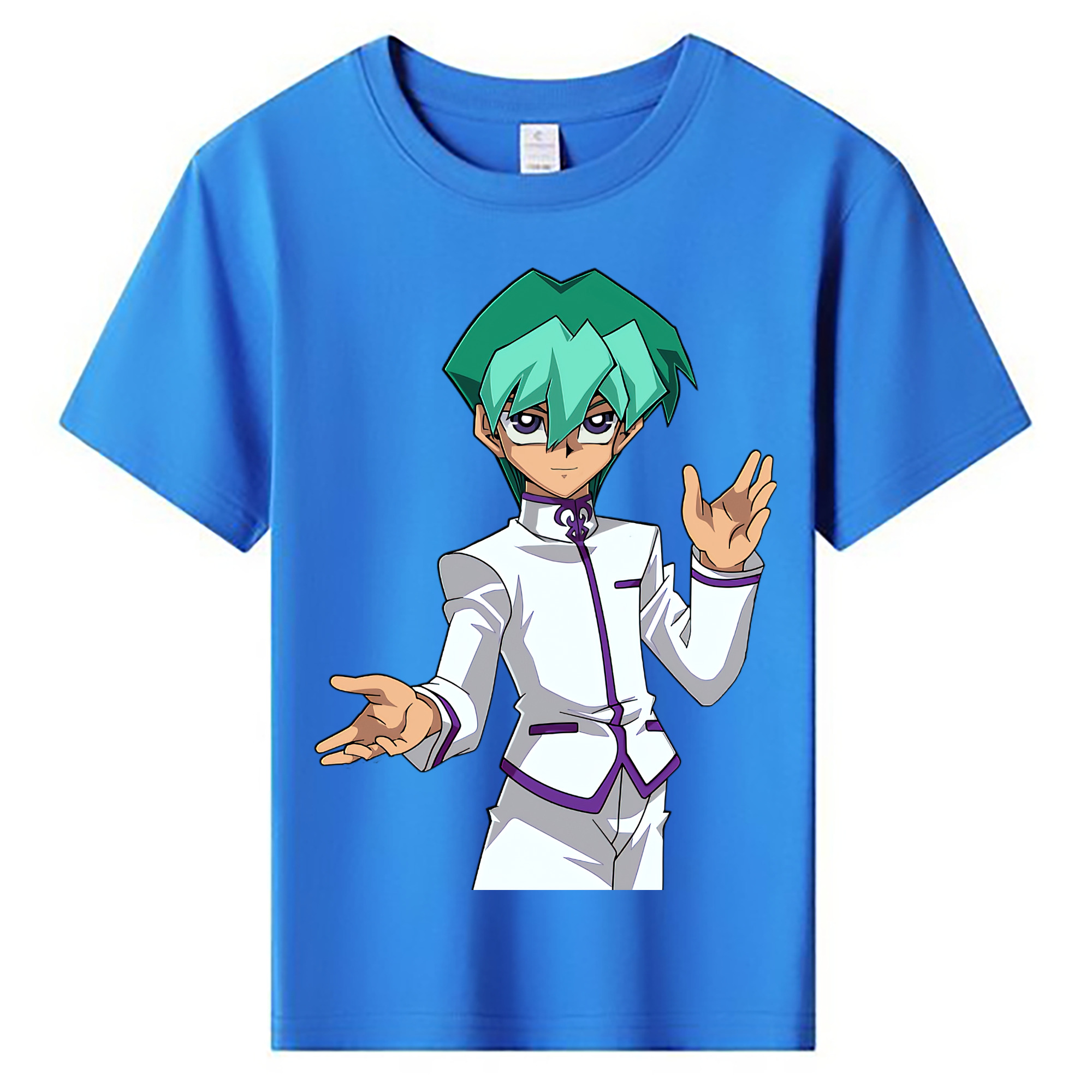 （画像用） 遊☆戯☆王 Yu-Gi-Oh! 綿100％キッズTシャツ（フロントプリント）
